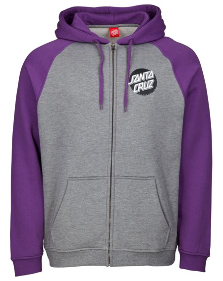 santa cruz hoodie zip