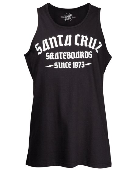 Santa Cruz Gothica Camiseta de tirantes para Hombre Black