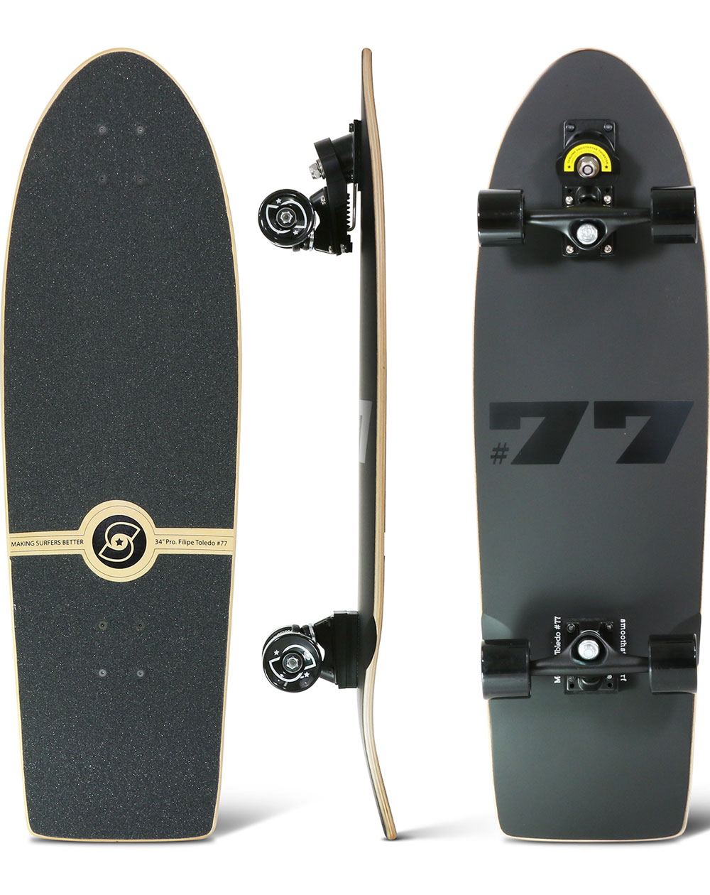 Smoothstar Surfskate Filipe Toledo 34"