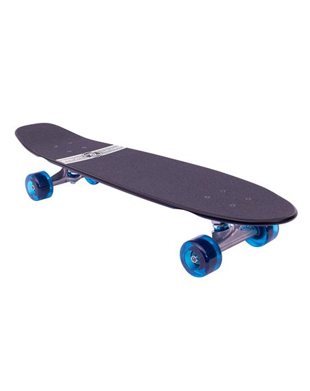 Z-Flex Metal Flake 29.5" Skateboard Cruiser Blue