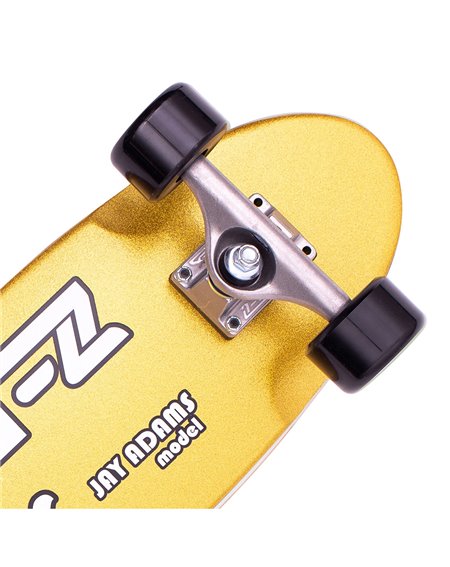 Z-Flex Metal Flake 29.5" Skateboard Cruiser Gold
