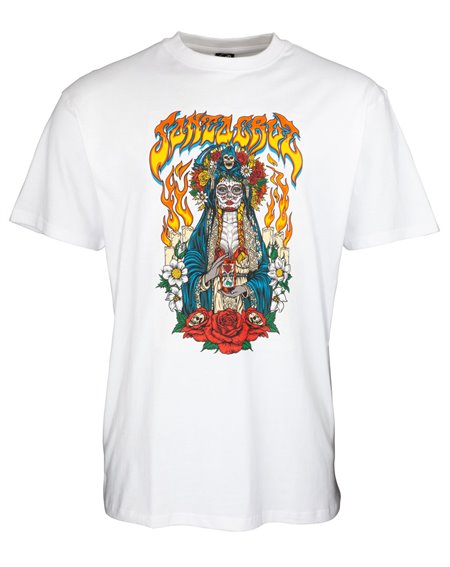Santa Cruz Santa Muerte T-Shirt Uomo White