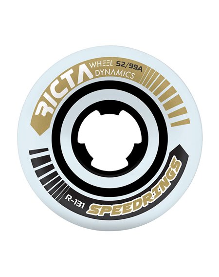 Ricta Ruedas Skateboard Speedrings Slim 52mm 99A 4 piezas