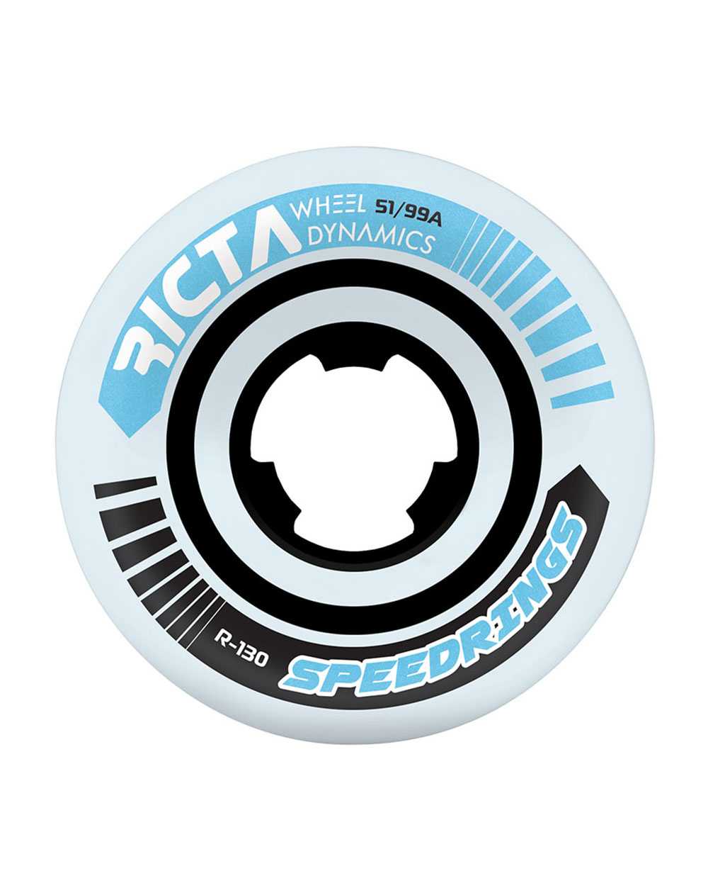 Ricta Ruedas Skateboard Speedrings Slim 51mm 99A 4 piezas