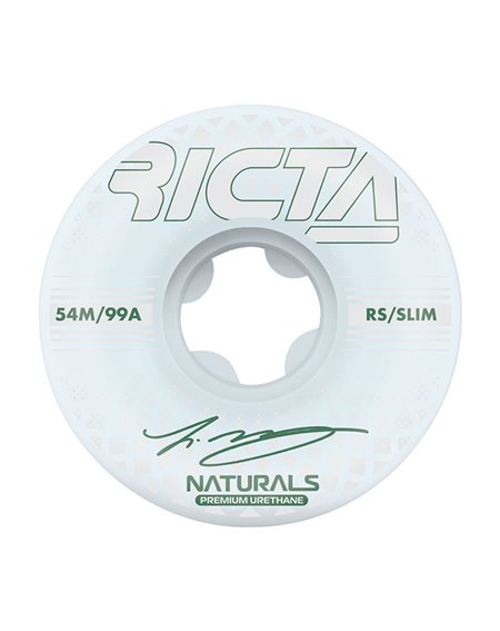 Ricta McCoy Reflective Naturals Slim 54mm 99A Skateboard Wheels pack of 4