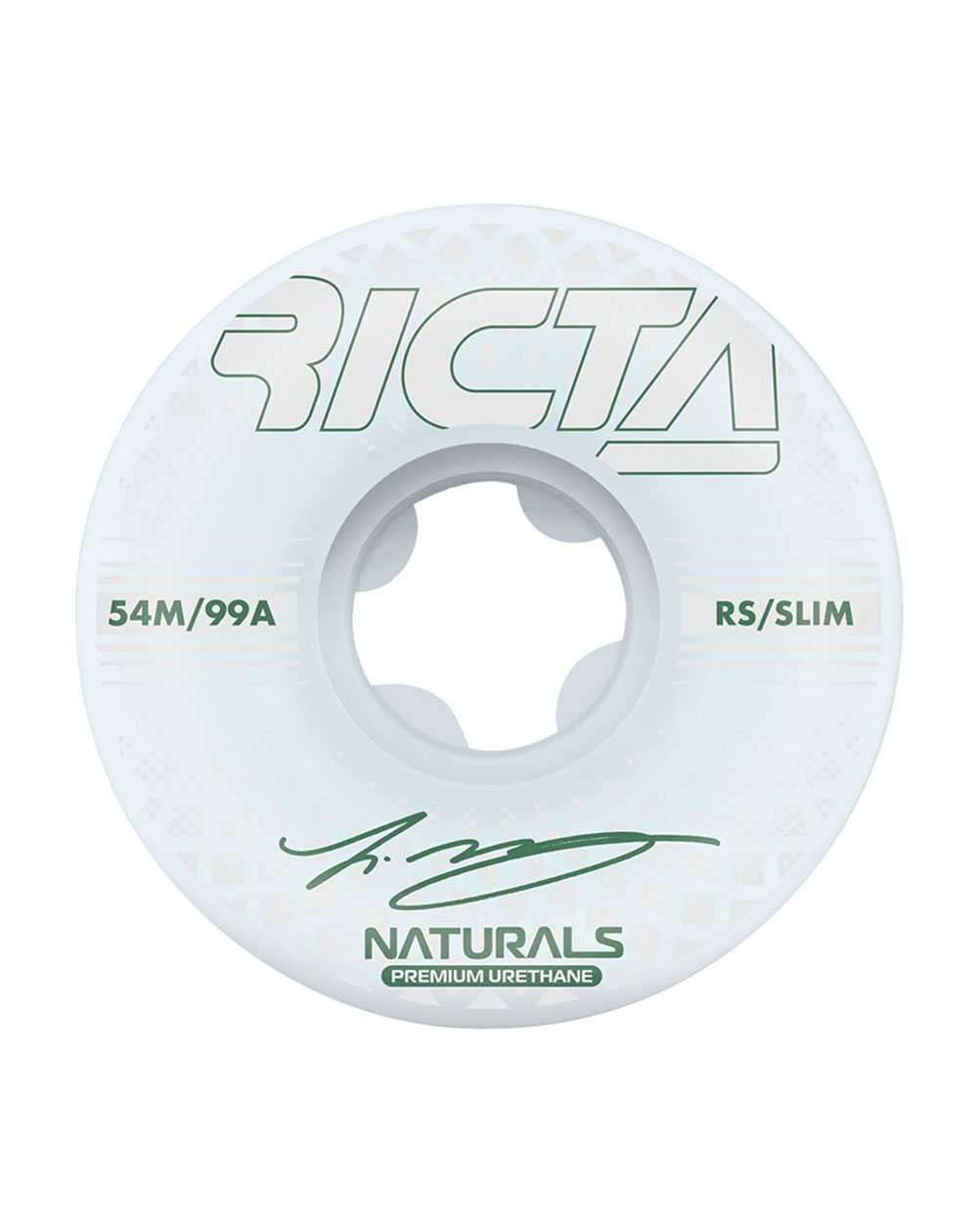 Ricta McCoy Reflective Naturals Slim 54mm 99A Skateboard Räder 4 er Pack