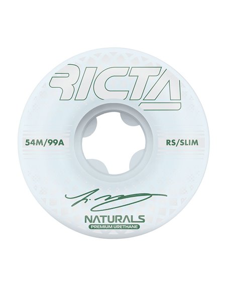Ricta McCoy Reflective Naturals Slim 54mm 99A Skateboard Wheels pack of 4