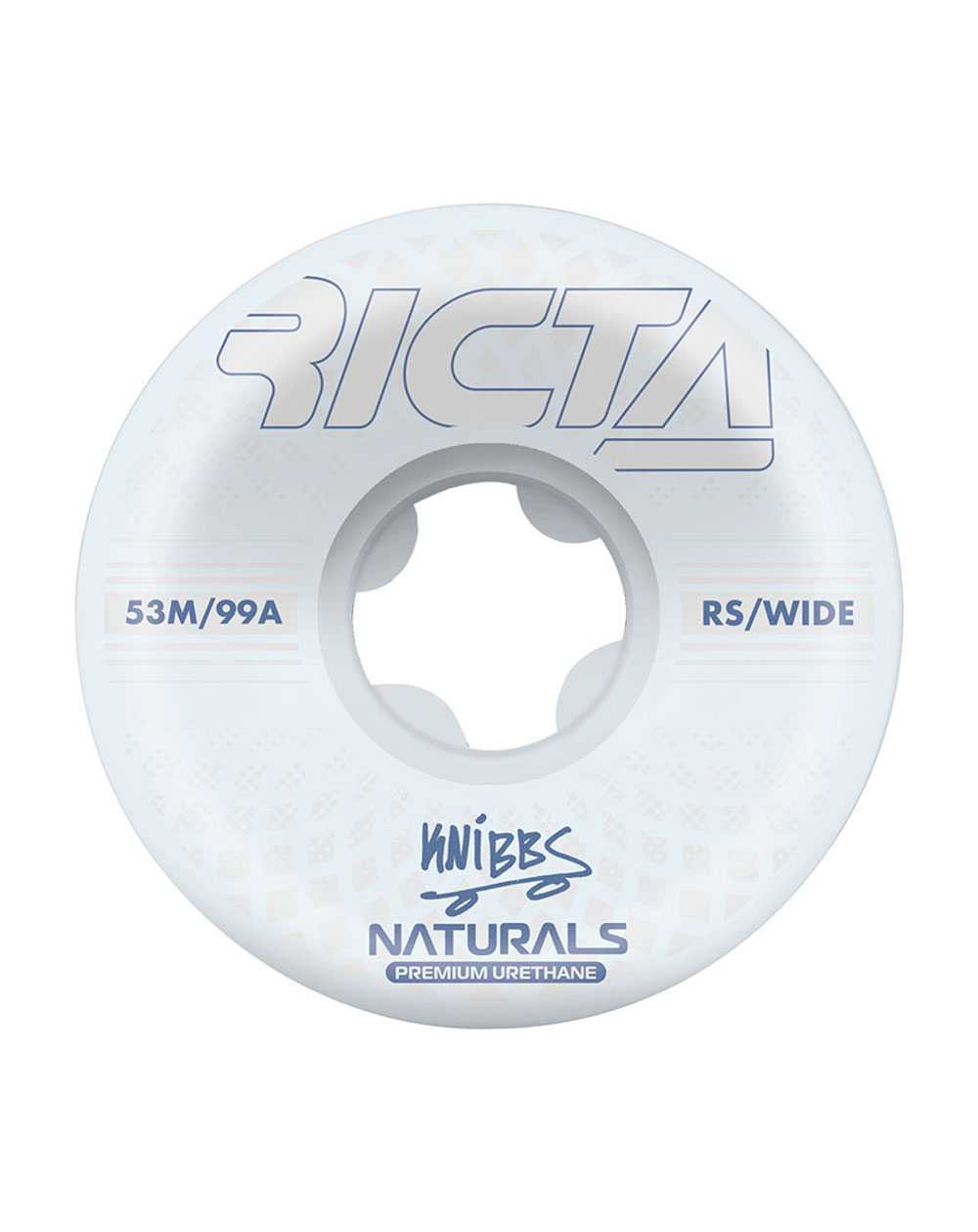 Ricta Knibbs Reflective Naturals Wide 53mm 99A Skateboard Räder 4 er Pack