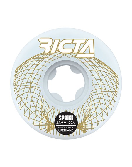 Ricta Rodas Skate Sparx (Wireframe) 53mm 99A 4 peças