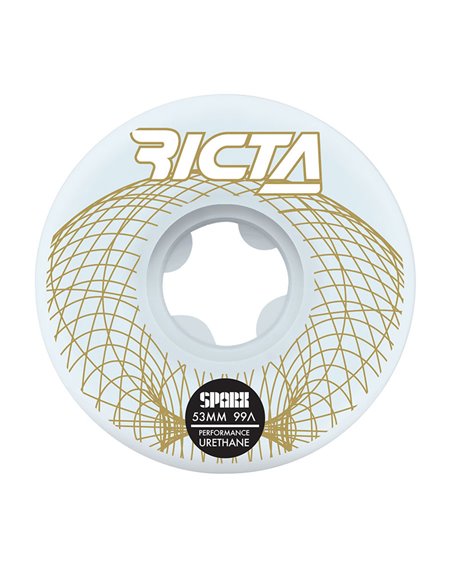 Ricta Ruedas Skateboard Wireframe Sparx 53mm 99A 4 piezas