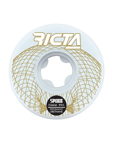 Ricta Wireframe Sparx 53mm 99A Skateboard Wheels pack of 4