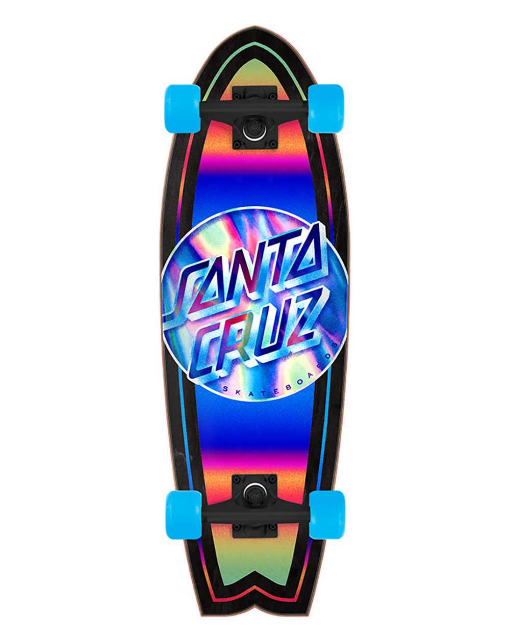 Santa Cruz Iridescent Dot 27.7" Skateboard Cruiser