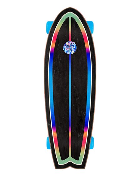 Santa Cruz Skateboard Cruiser Iridescent Dot 27.7"