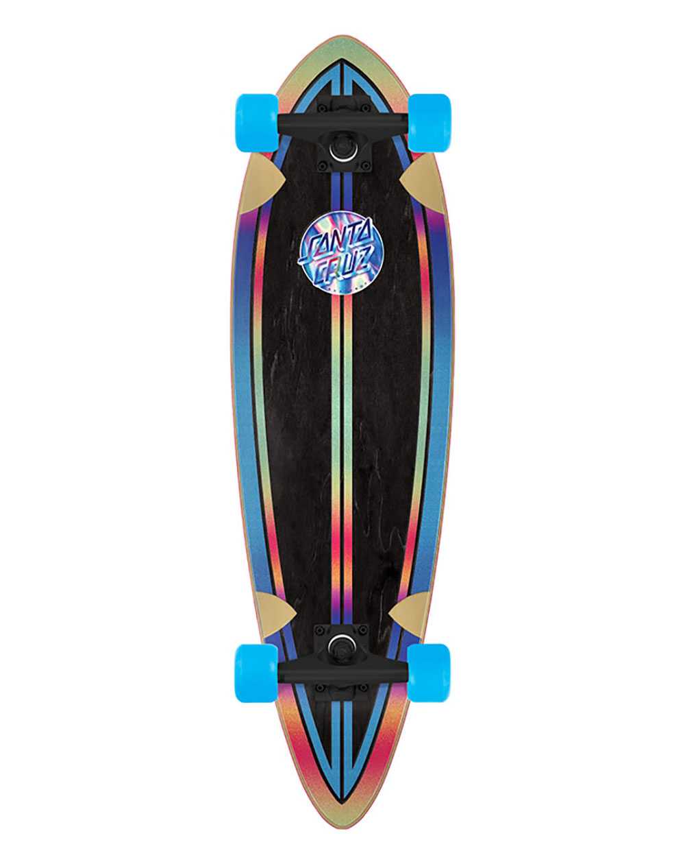 Santa Cruz Iridescent Dot Pintail 33" Longboard