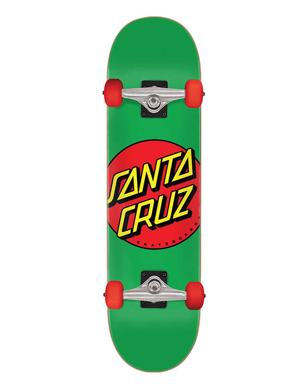 Santa Cruz Skateboard Classic Dot Mid 7.8" Green