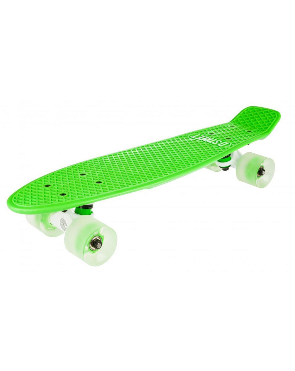 DStreet Poly Prop Neon Flash Skateboard Cruiser Green