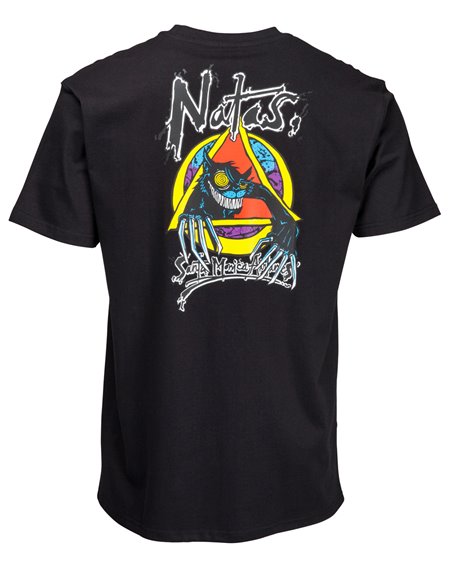 Santa Cruz OGSC Natas Evil Cat T-Shirt Homme Black