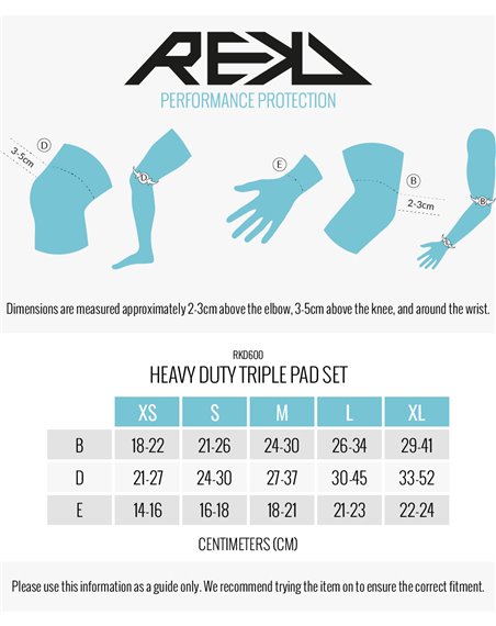 Rekd Protection Kit Proteção Skate Heavy Duty Black