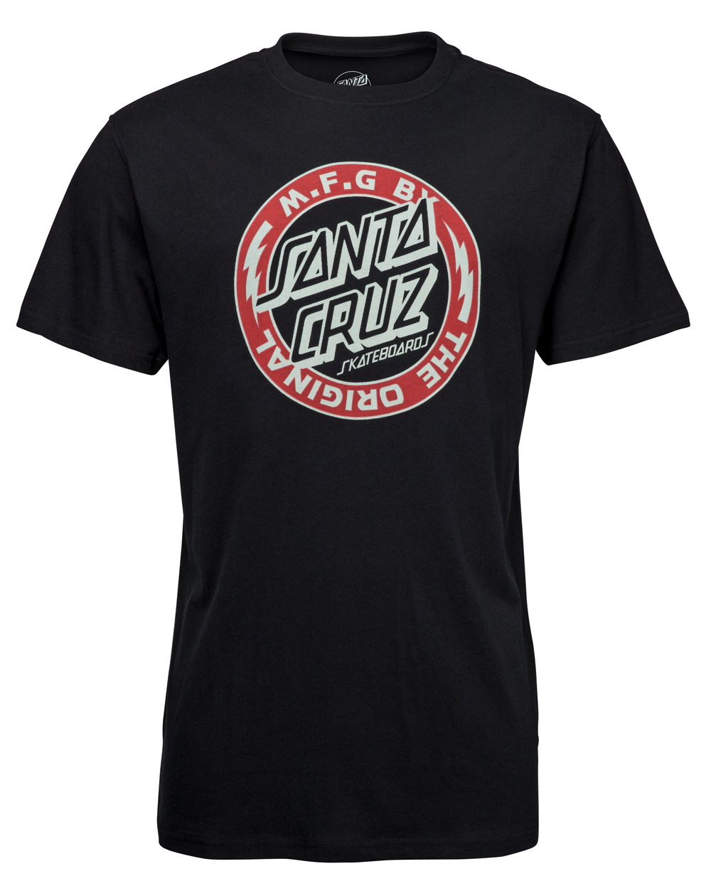 Santa Cruz Voltage Colour Camiseta para Hombre Black