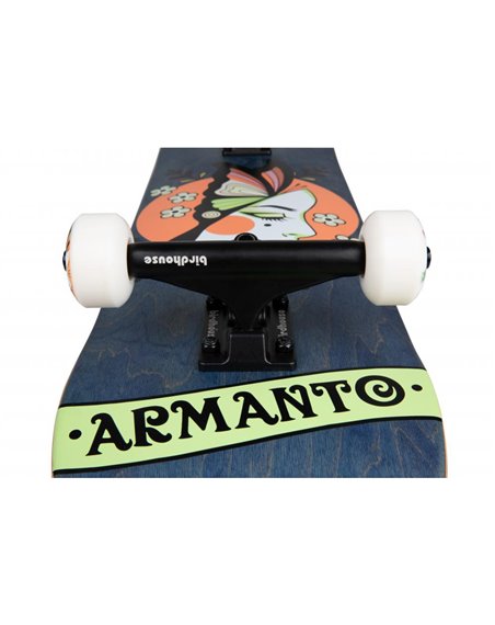 Birdhouse Armanto Butterfly 8" Complete Skateboard Blue