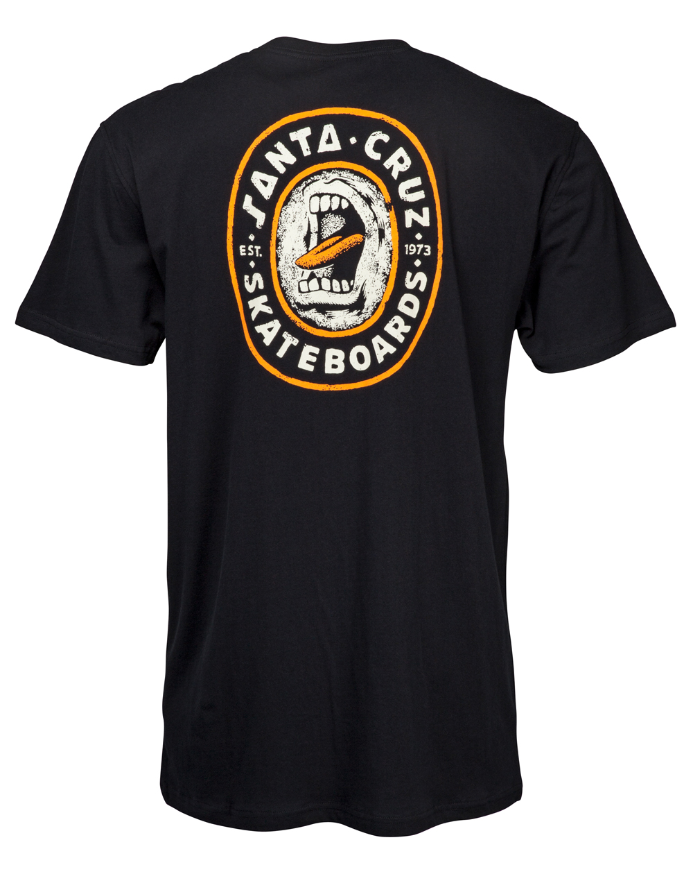 Santa Cruz Screamo T-Shirt Uomo Black