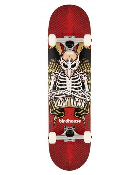 Birdhouse TH Icon 8" Complete Skateboard Red