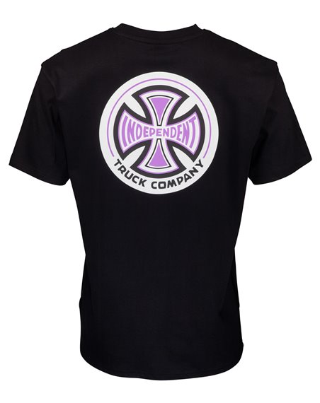 Independent 78 Cross T-Shirt Uomo Black