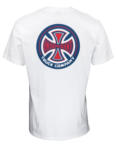 Independent 78 Cross Camiseta para Homem White