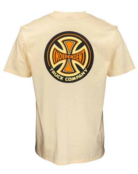 Independent 78 Cross T-Shirt Homme Cream