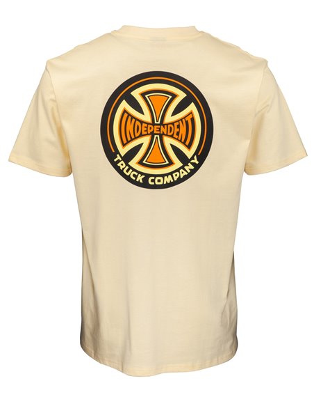 Independent 78 Cross T-Shirt Uomo Cream