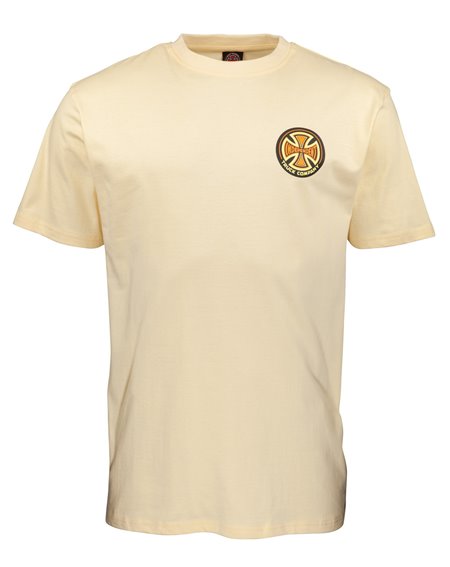 Independent 78 Cross Camiseta para Homem Cream 2
