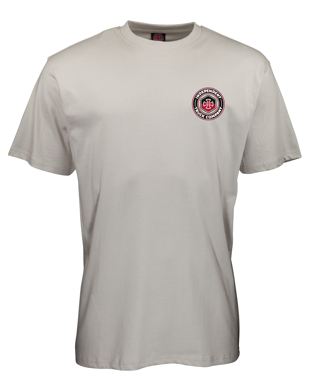 Independent Blockade T-Shirt Uomo Silver