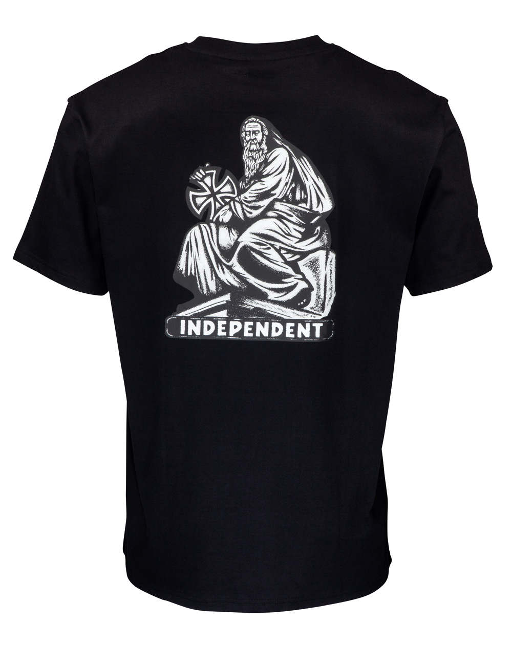 Independent Men's T-Shirt Set In Stone Black