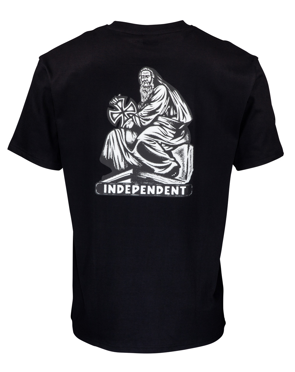 Independent Men's TShirt Set In Stone Black