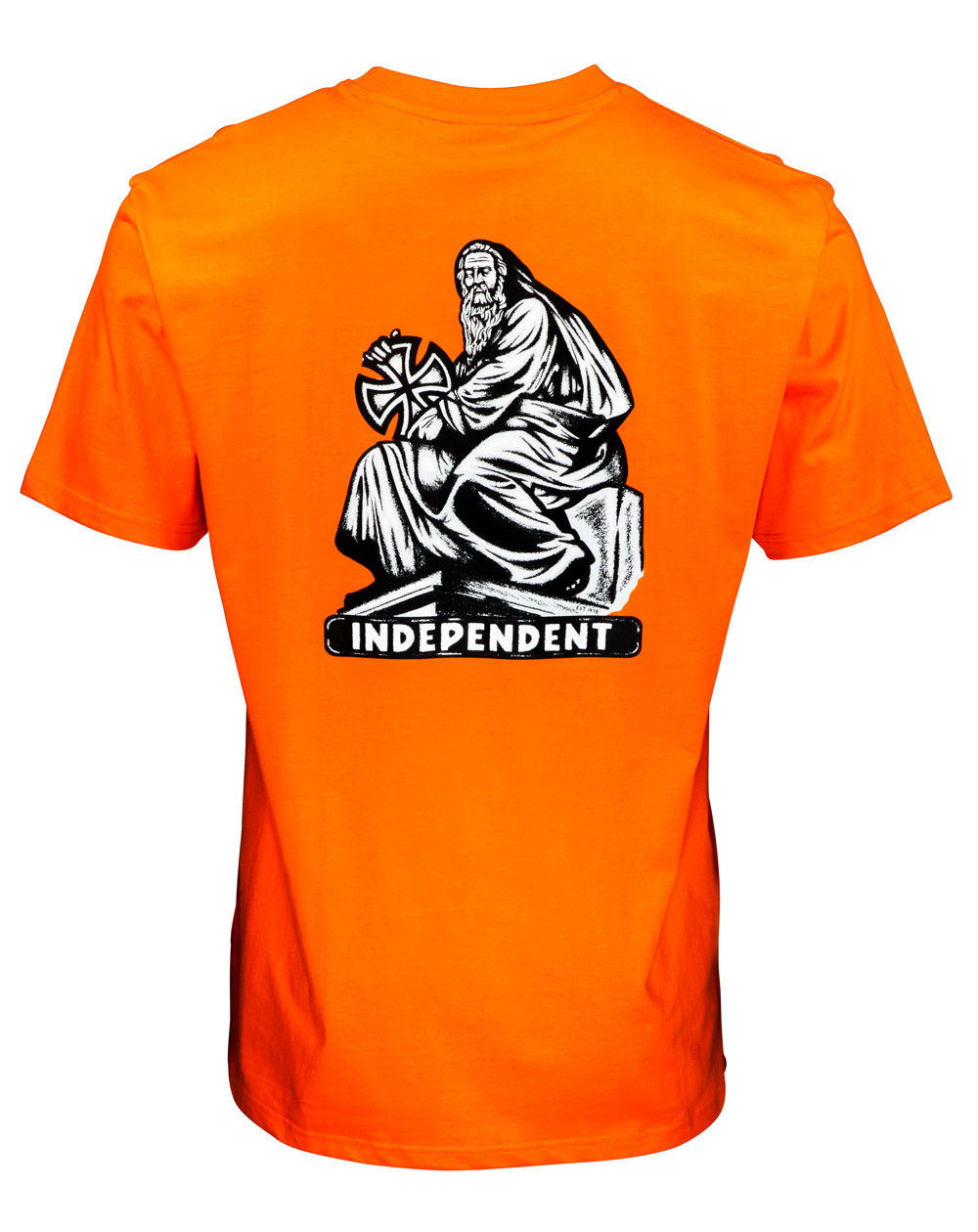 Independent Herren T-Shirt Set In Stone Orange