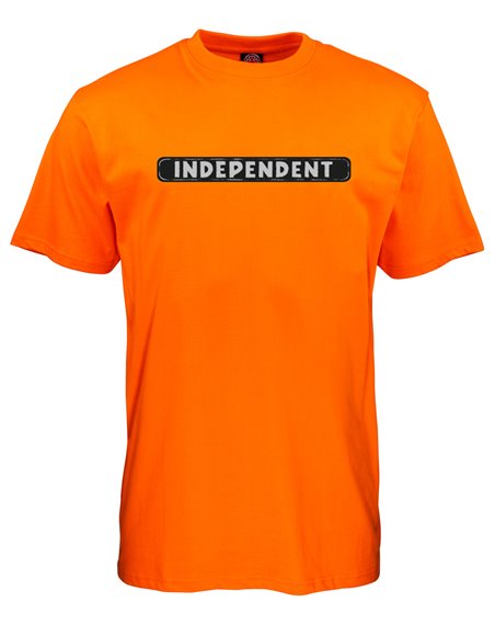 Independent Herren T-Shirt Set In Stone Orange