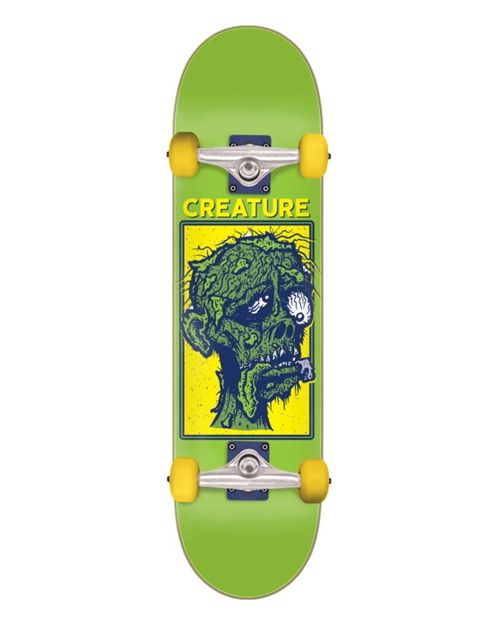 Creature Skateboard Complete Return of the Fiend Green 7.8" Assembled 