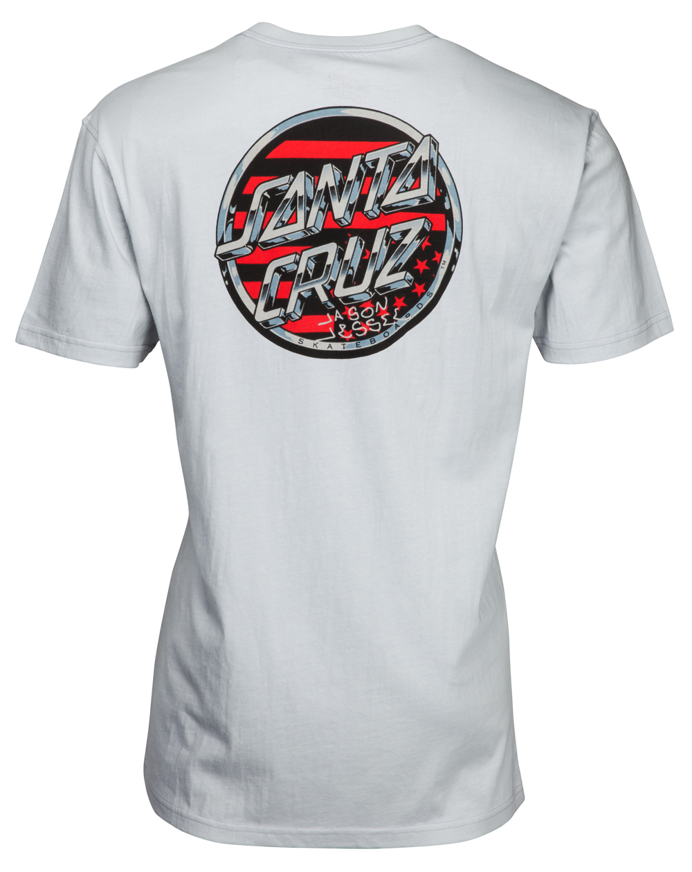 Santa Cruz Jessee V8 Camiseta para Hombre Asphalt