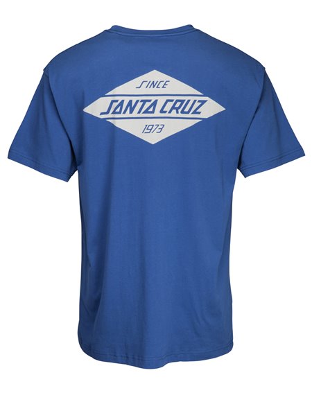 Santa Cruz Diamond T-Shirt Homme Navy