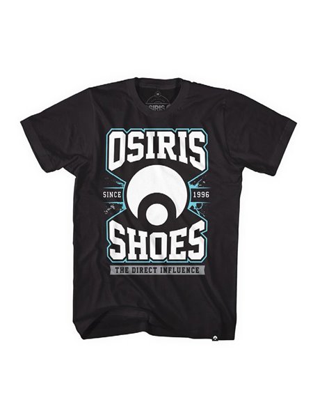 Osiris Direct T-Shirt Uomo Black