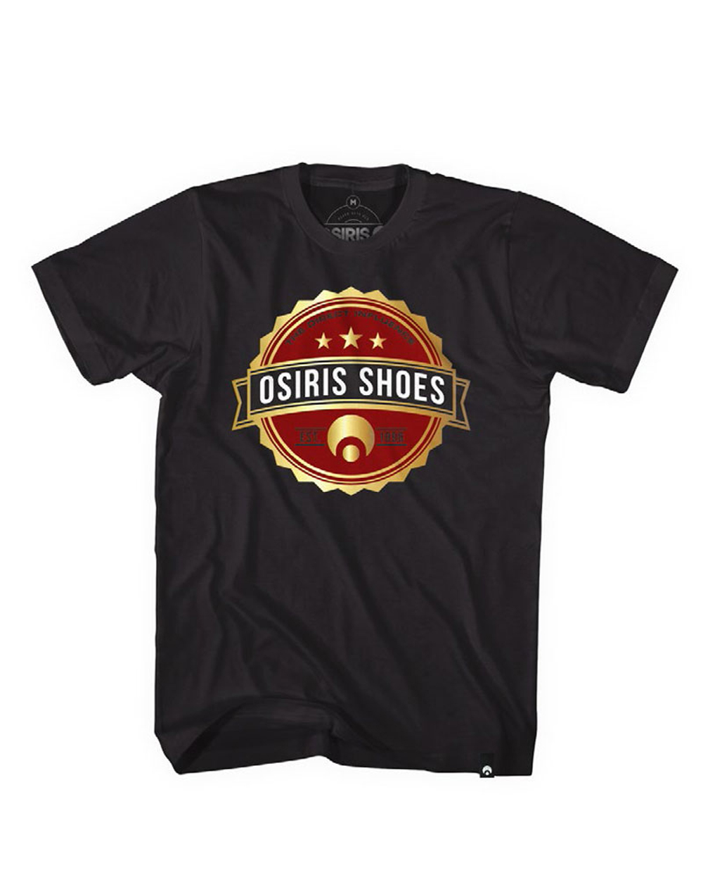 Osiris Men's T-Shirt Mark Black