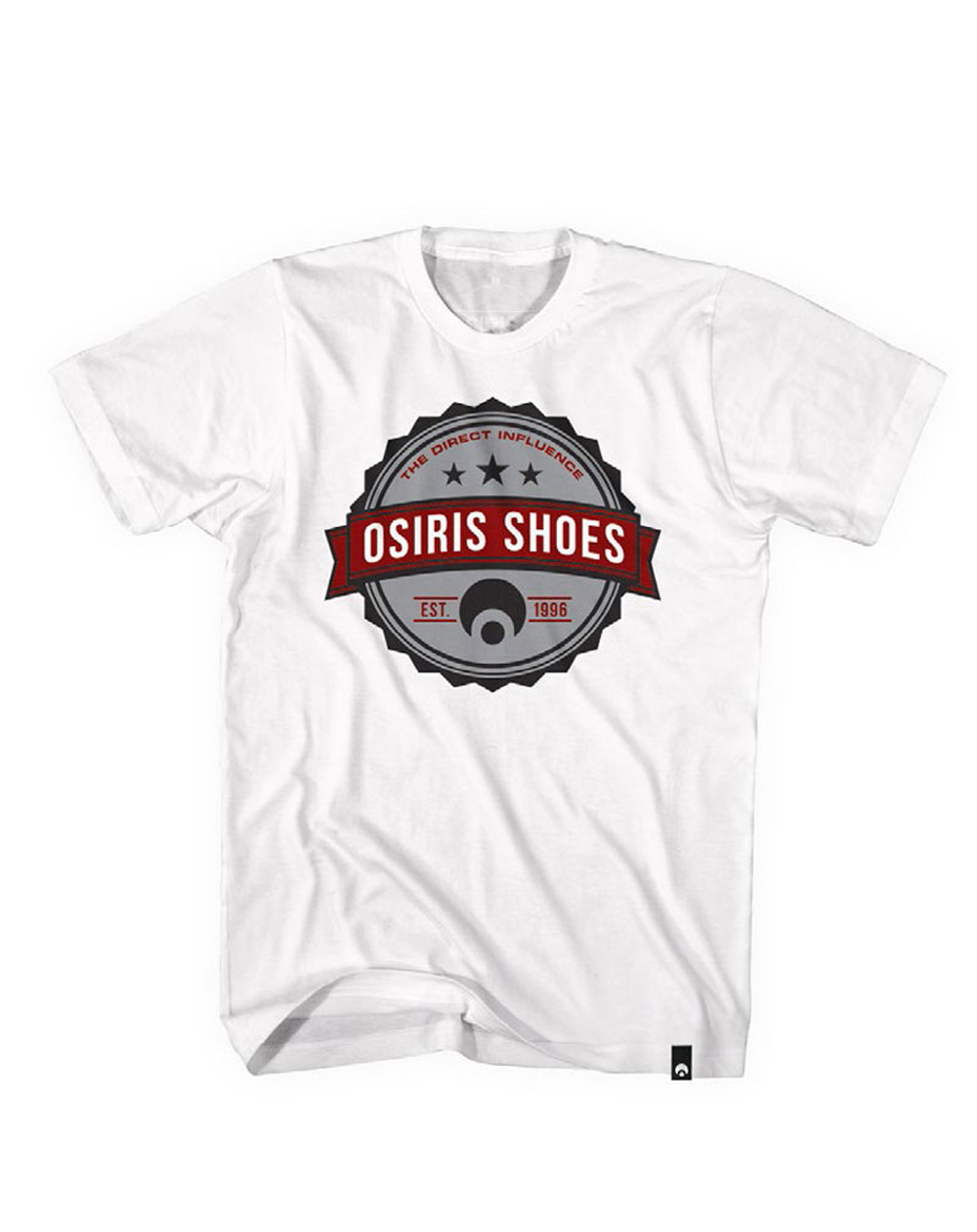 Osiris Herren T-Shirt Mark White