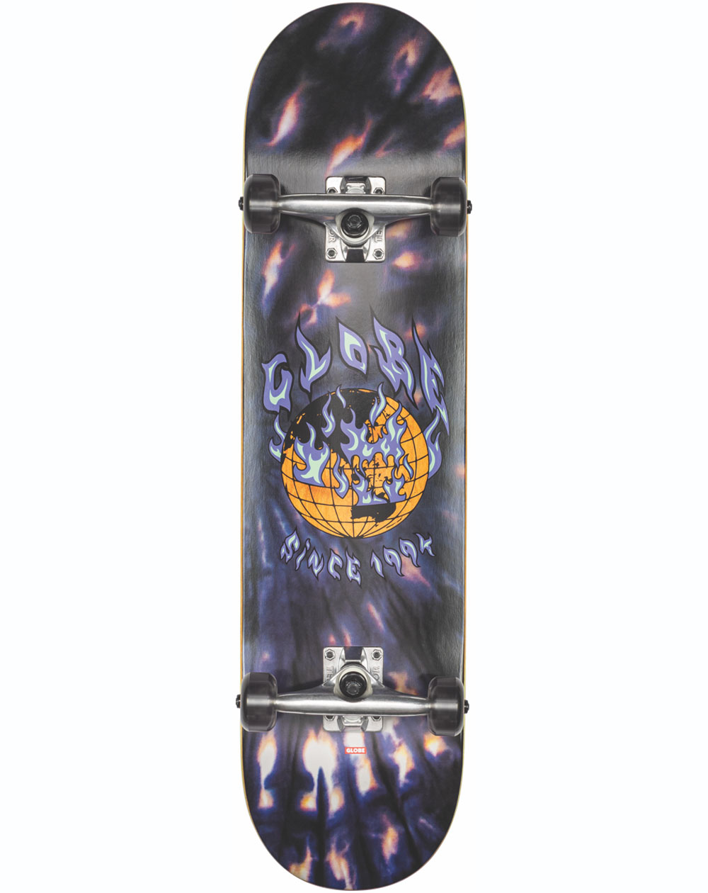 Globe G1 Ablaze 8" Complete Skateboard Black Dye