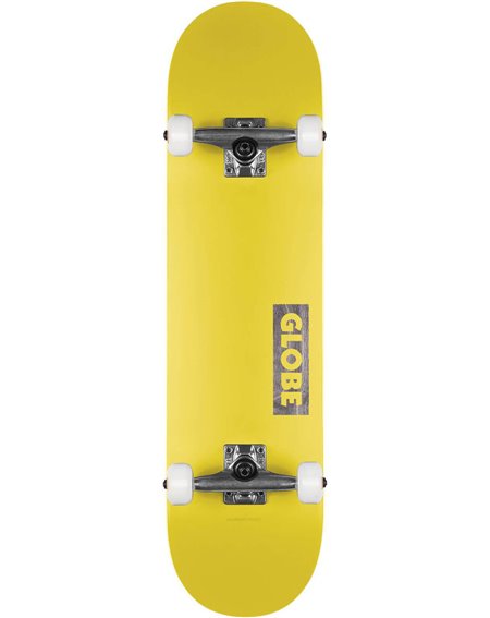 Globe Goodstock 7.75" Complete Skateboard Neon Yellow