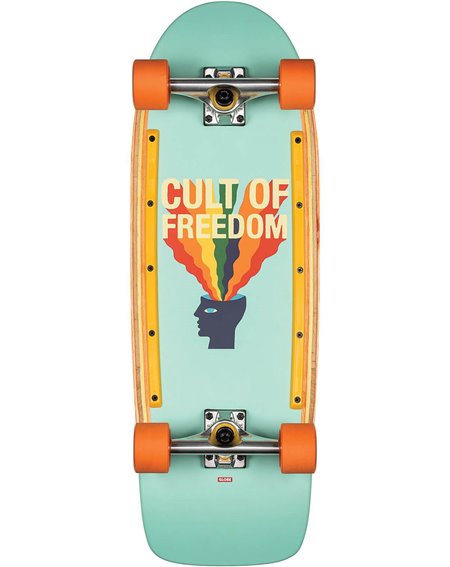 Globe Skateboard Cruiser Burner 31" Cult of Freedom/Explode