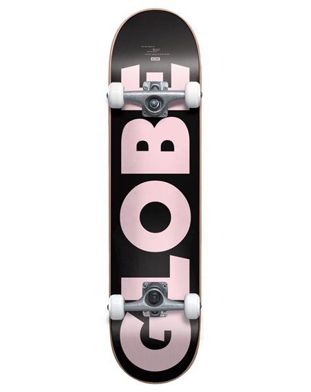Globe G0 Fubar 8" Complete Skateboard Black/Pink