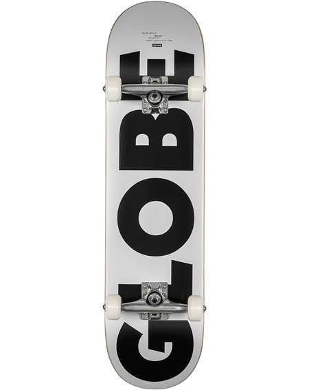 Globe Skateboard G0 Fubar 8" White/Black