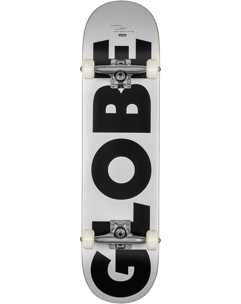 Globe G0 Fubar 8" Komplett-Skateboard White/Black