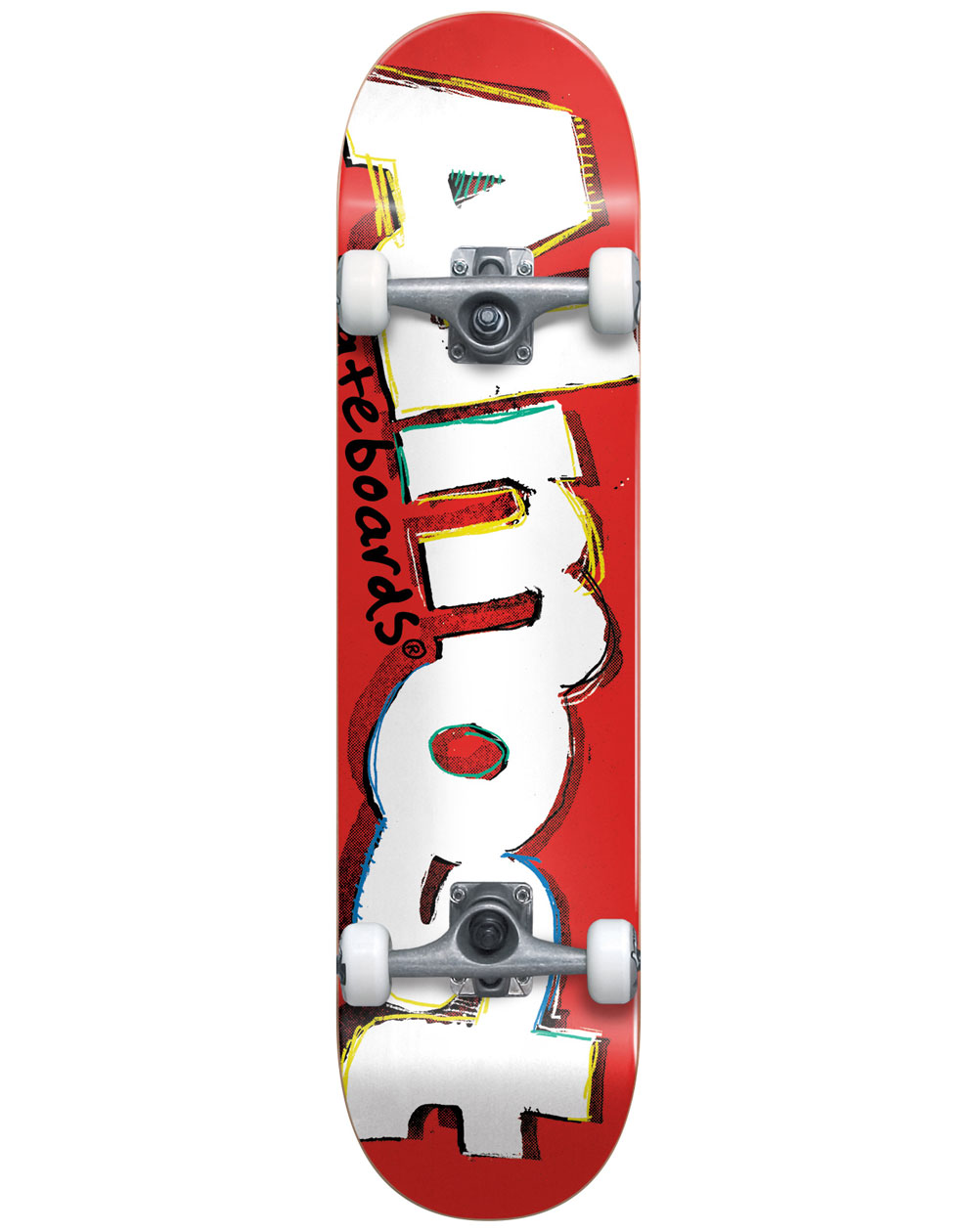 Almost Neo Express 8" Complete Skateboard Red