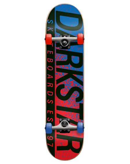 Darkstar Skate Montado Wordmark 8" Red/Blue
